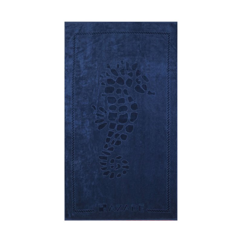 Azadé Πετσέτα Θαλάσσης Navy Blue 440gsm