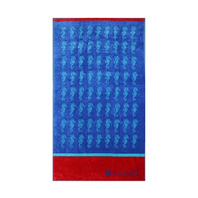 Azadé Πετσέτα Θαλάσσης Blue Royal/Τυρκουάζ 440gsm