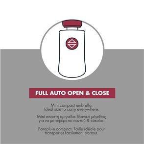Ομπρέλα Αυτόματη Open-Close Μπλε Royal