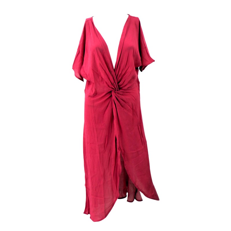 Azade pink knotted dress