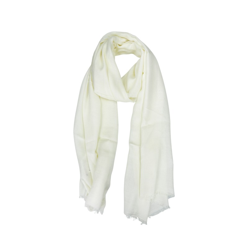Azade scarf lurex white