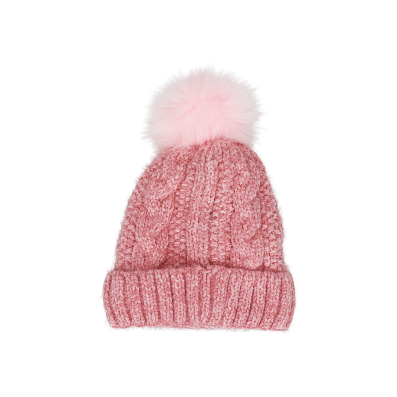 Azade pink beanie hat
