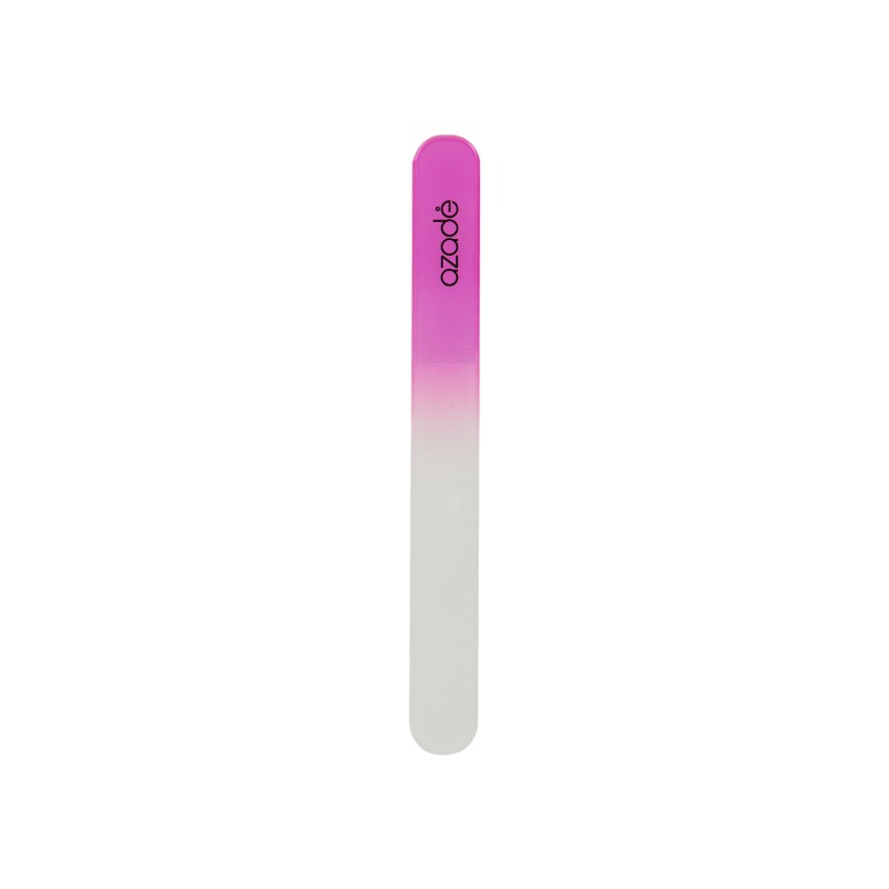 Azadé glass pink nail file