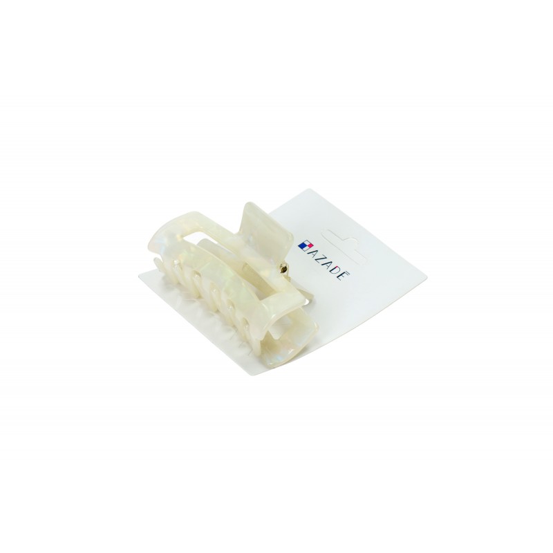 Azadé Marble White Hair Claw