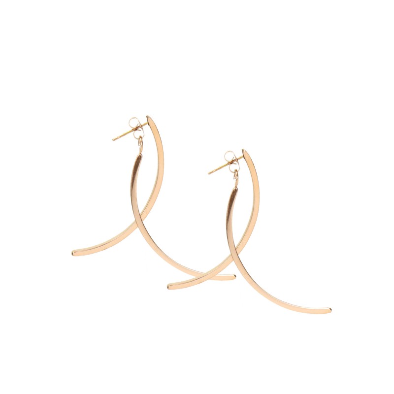 Azadé earrings twisted...