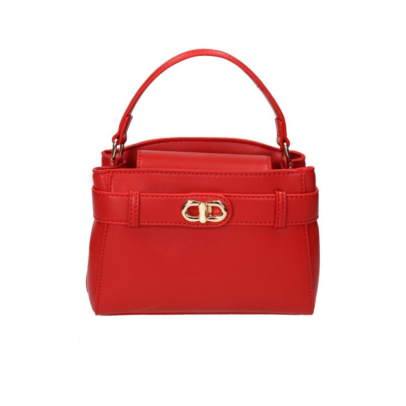 Azadé handle bag mini red