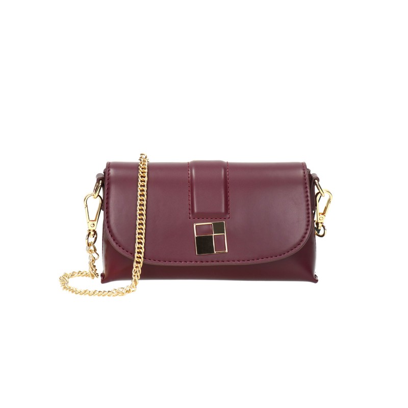 Azadé crossbody mini wine red