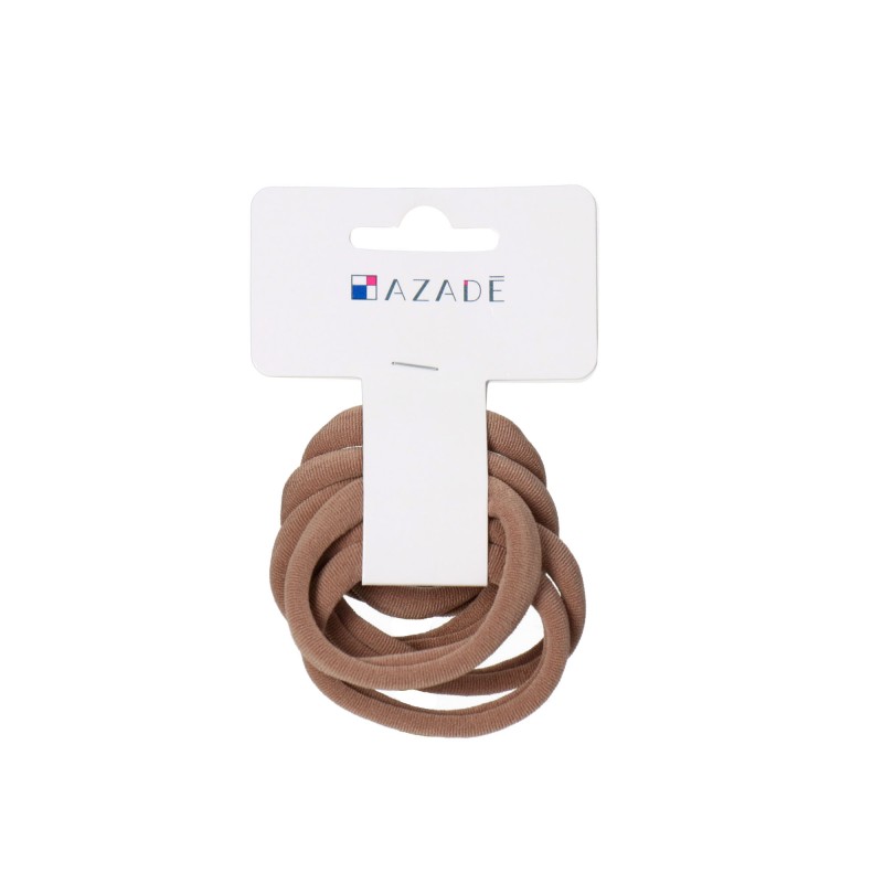 Azadé Hair Elastics Beige 6pcs