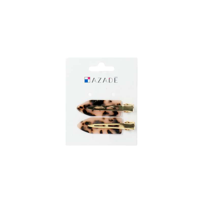Azadé Hair clip leaf...
